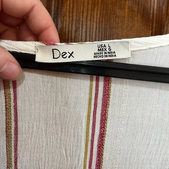 DEX wrap front romper Lg - Picture 5 of 7